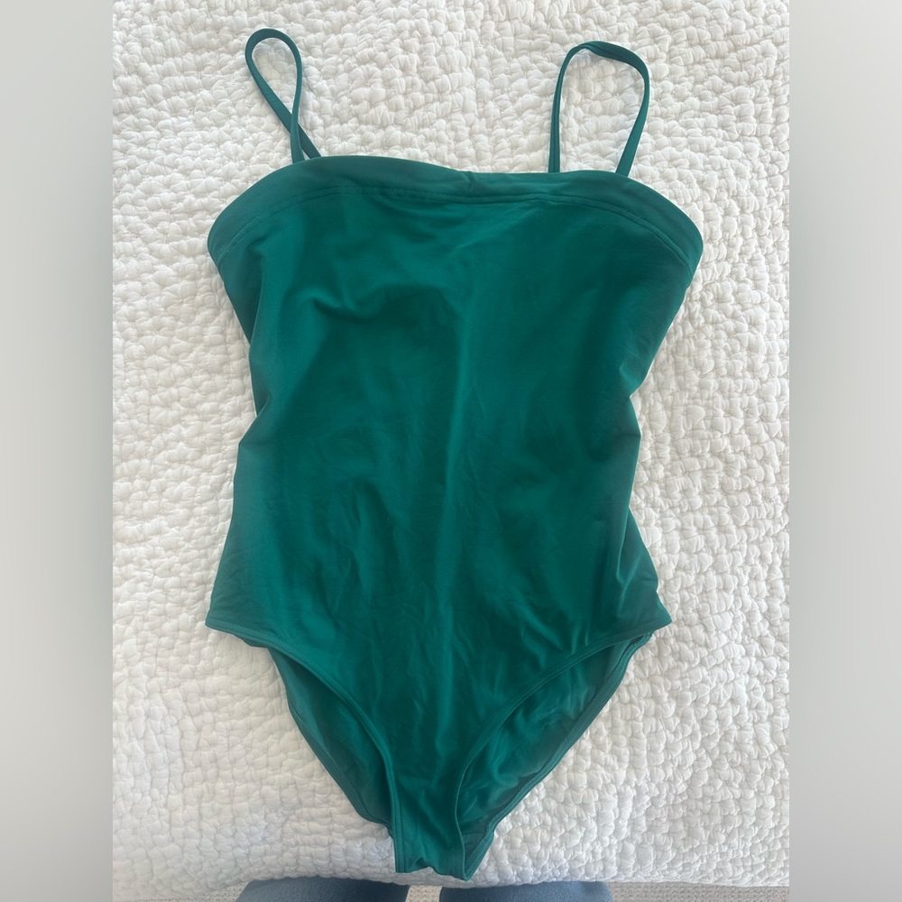 Eres green one piece swimsuit